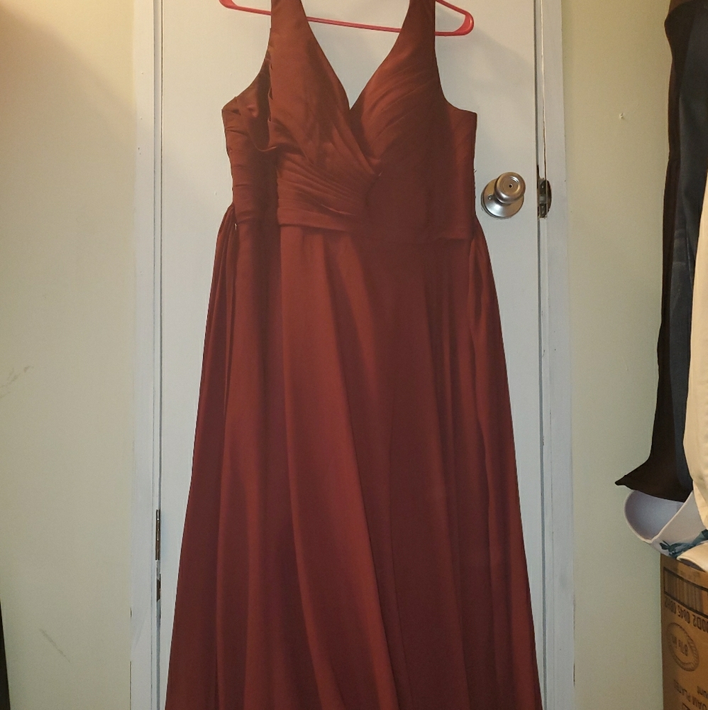 Bridesmaid Dress/Burgandy